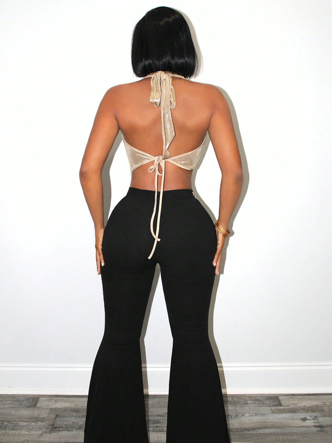 Pantaloni SHEIN, negru