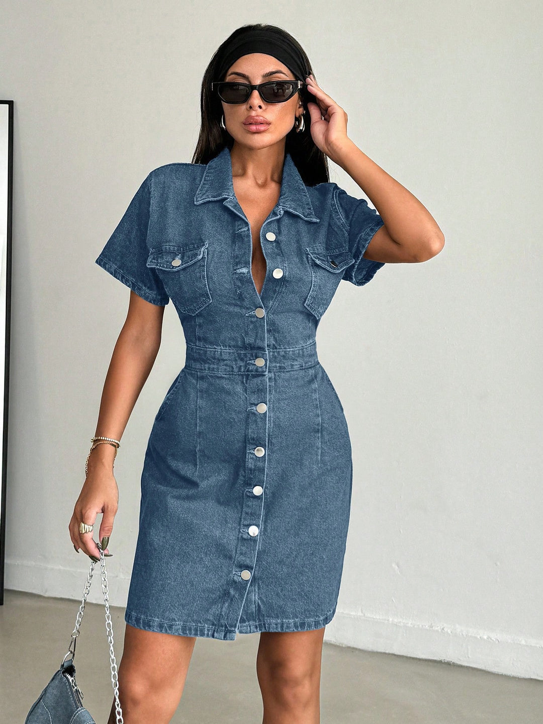 Rochie SHEIN, albastru