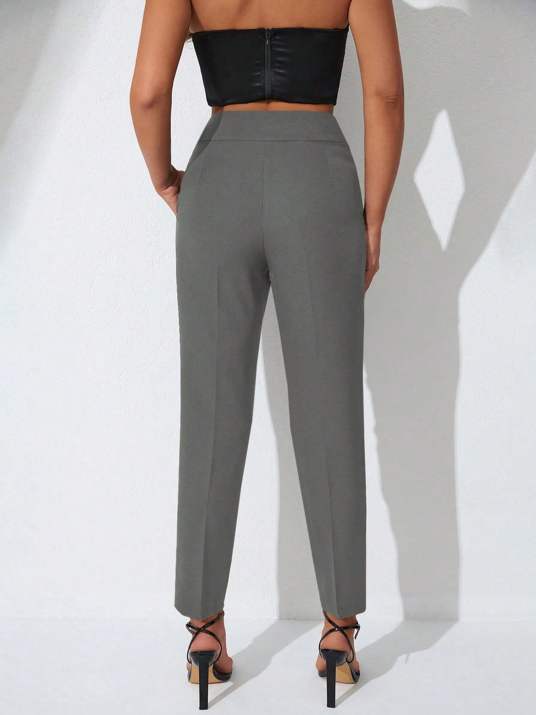 Pantaloni SHEIN, gri