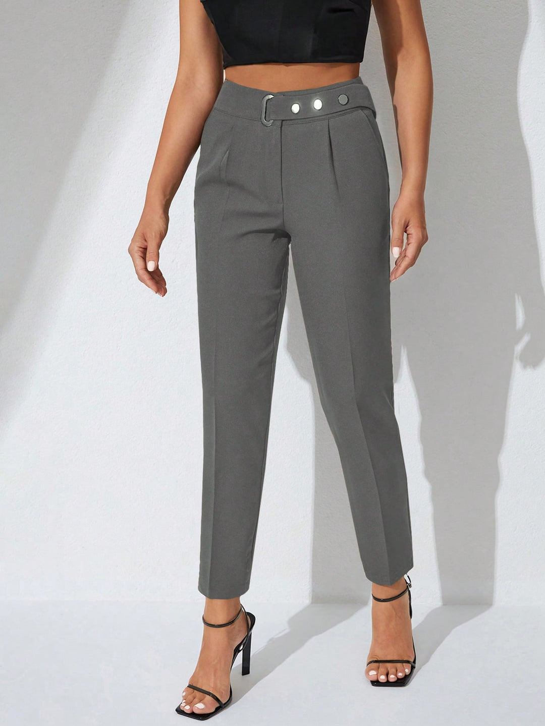 Pantaloni SHEIN, gri