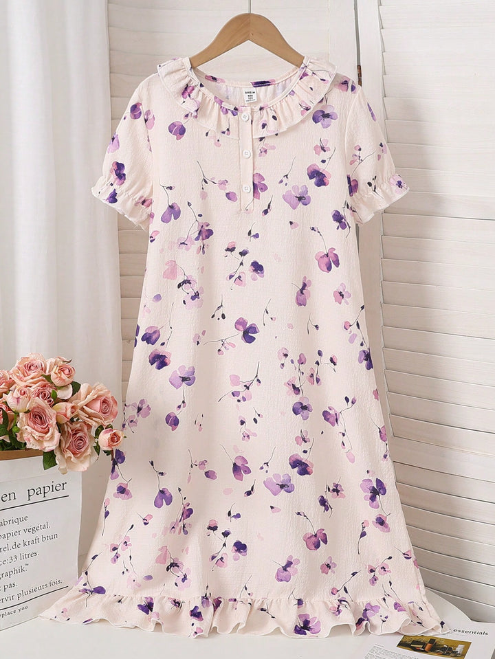 Rochie de noapte SHEIN, roz