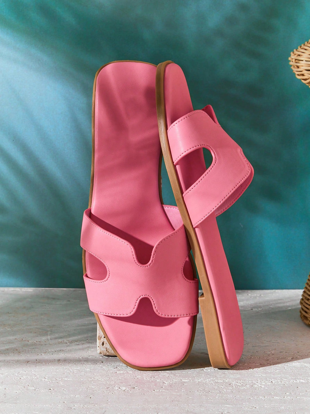 SHEIN szandál, rózsaszín