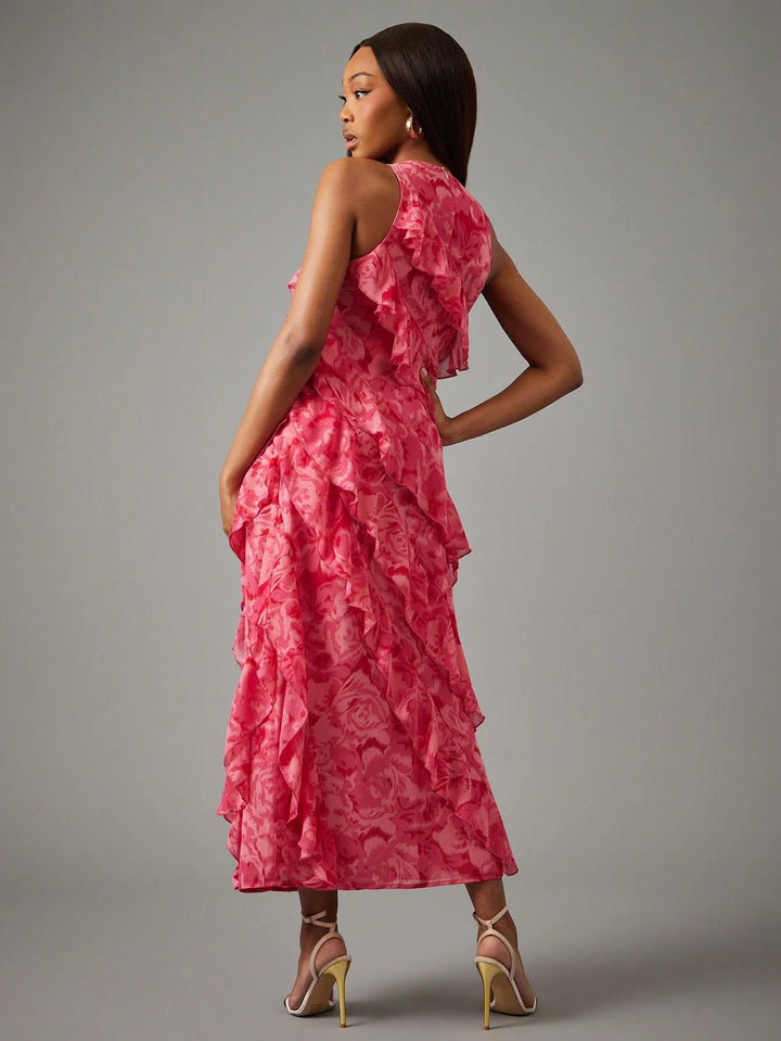 Rochie maxi SHEIN, mix culori
