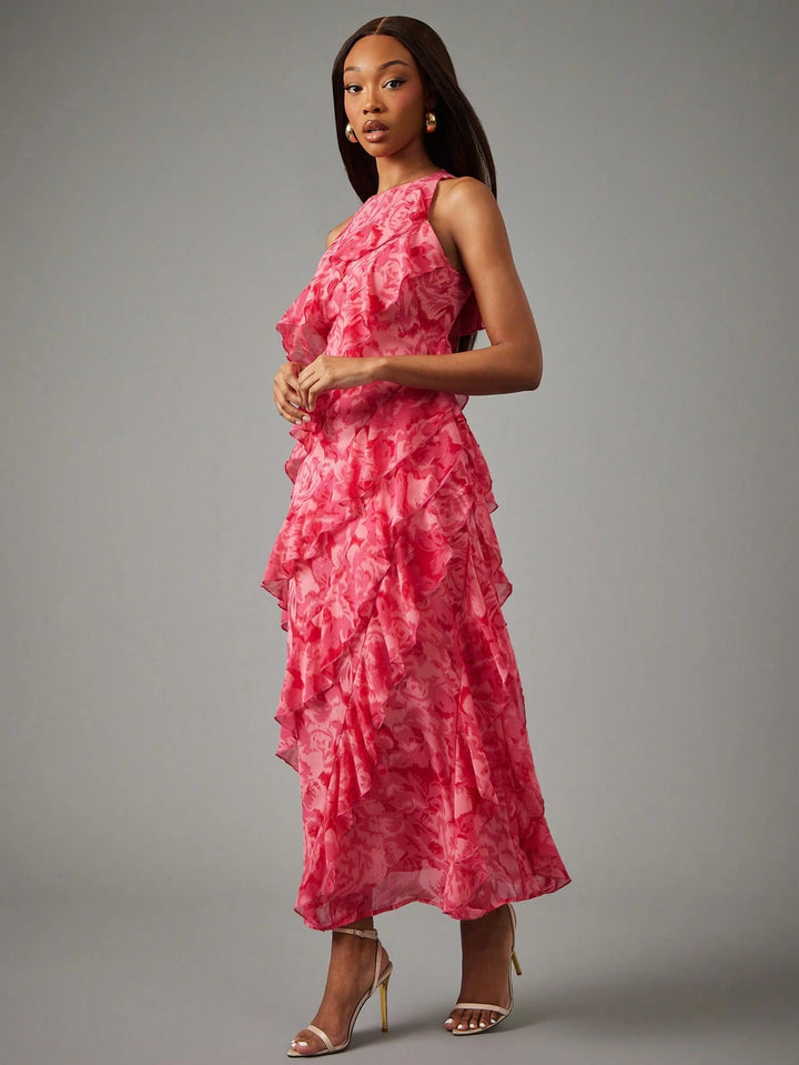 Rochie maxi SHEIN, mix culori