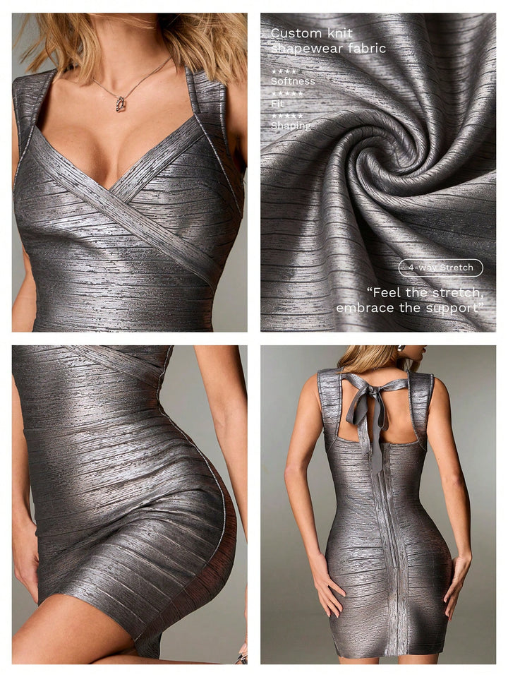 SHEIN mini ruha, szürke