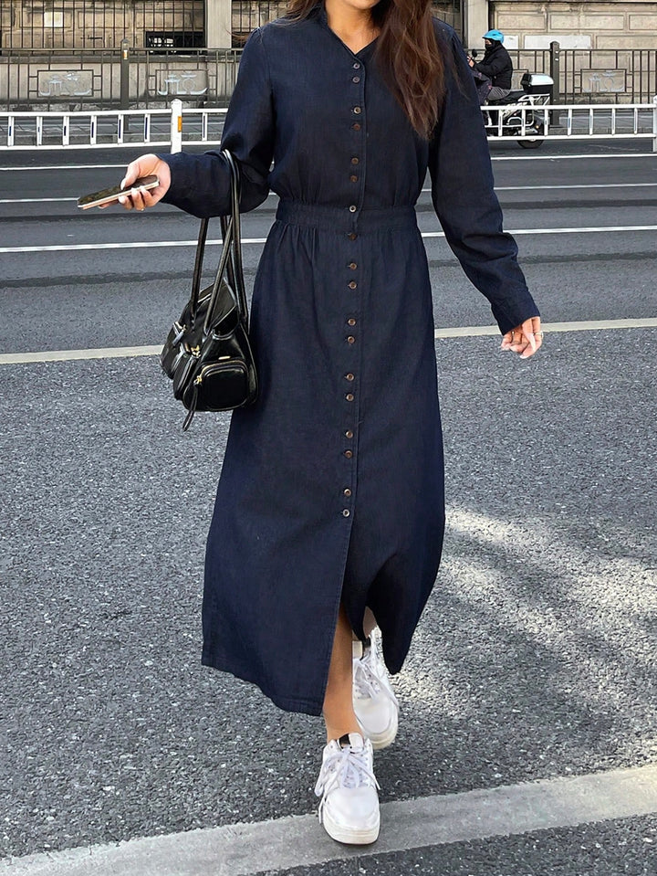 SHEIN Maxi ruha, kék
