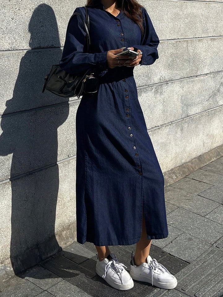 SHEIN Maxi ruha, kék
