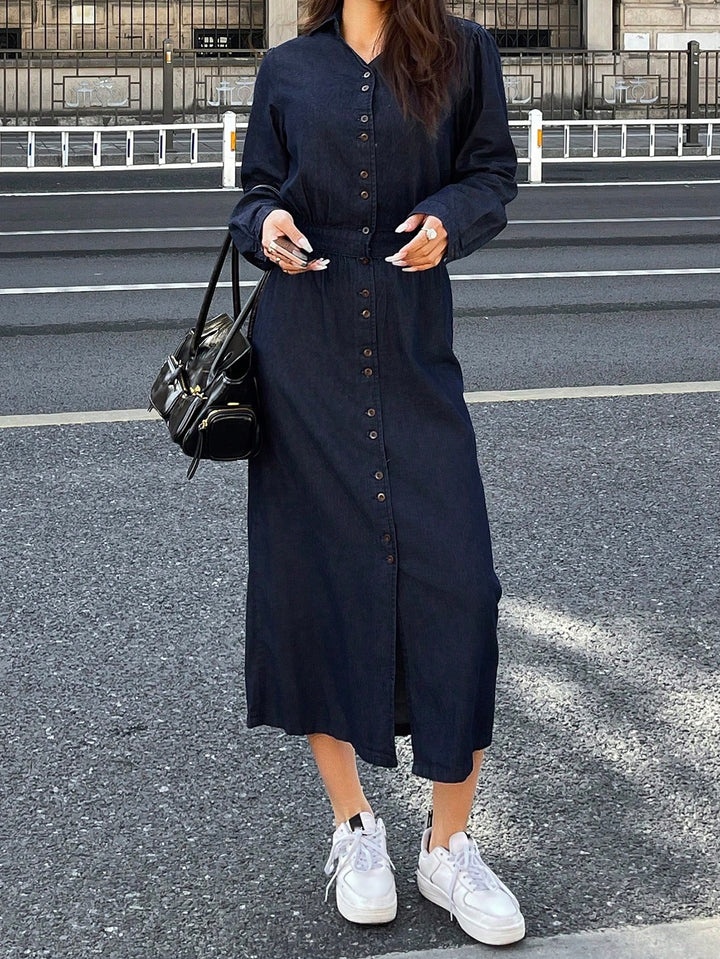 SHEIN Maxi ruha, kék