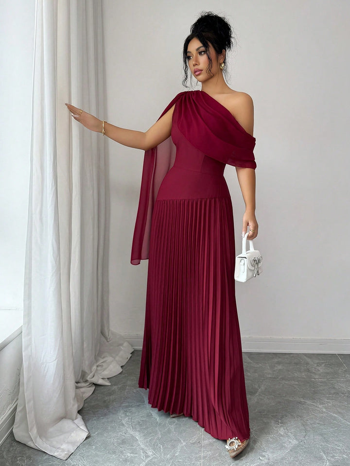 Rochie maxi SHEIN, vișiniu