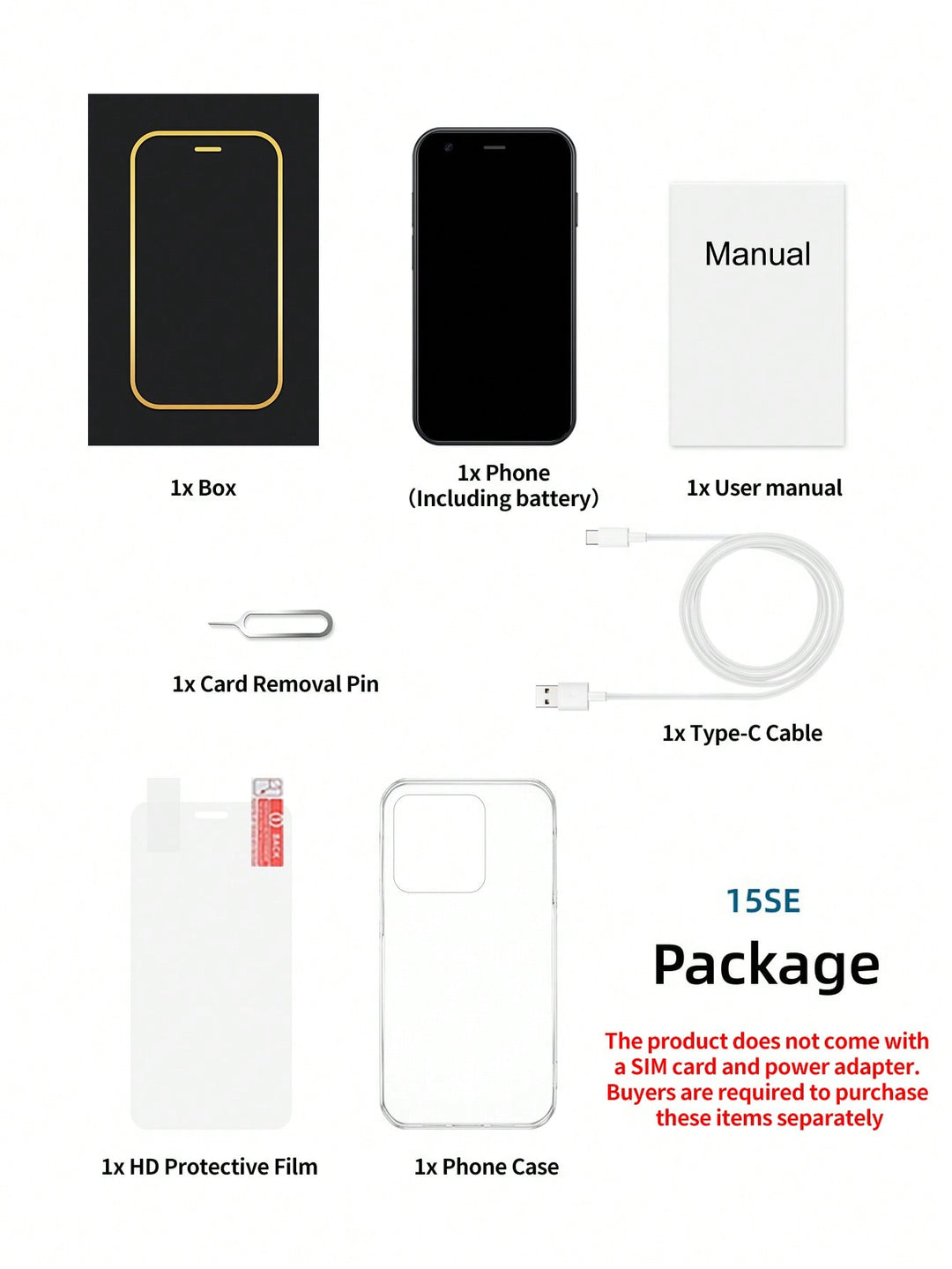 Telefon mobil SHEIN, albastru