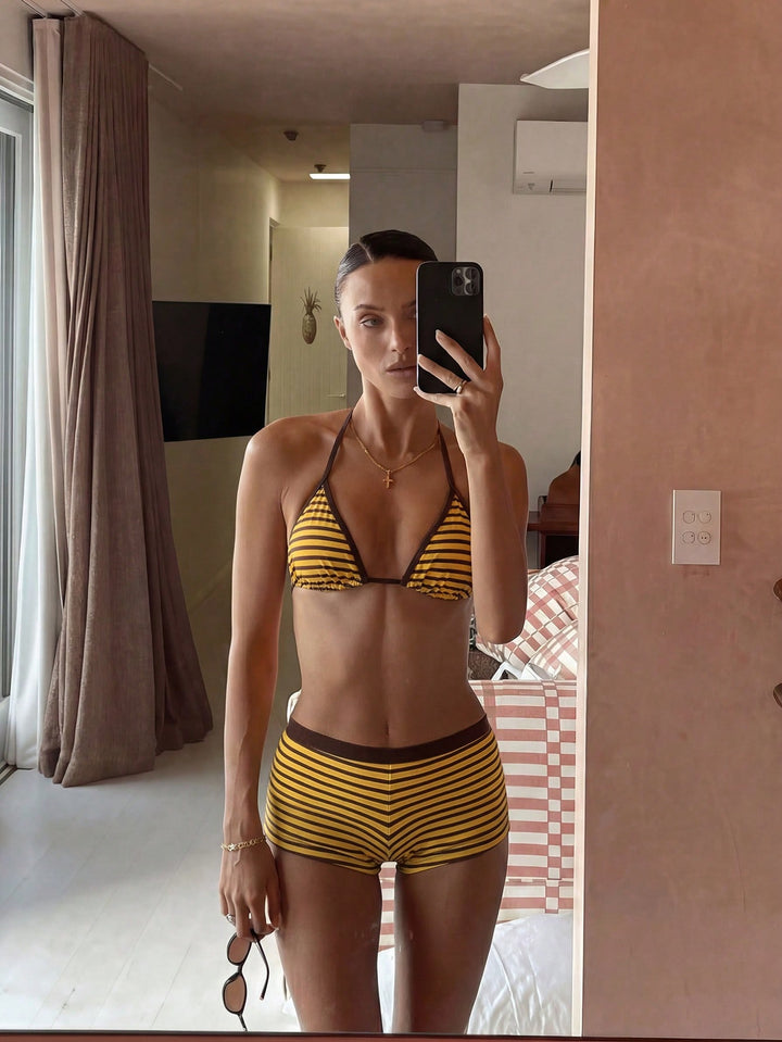 Set bikini SHEIN, galben