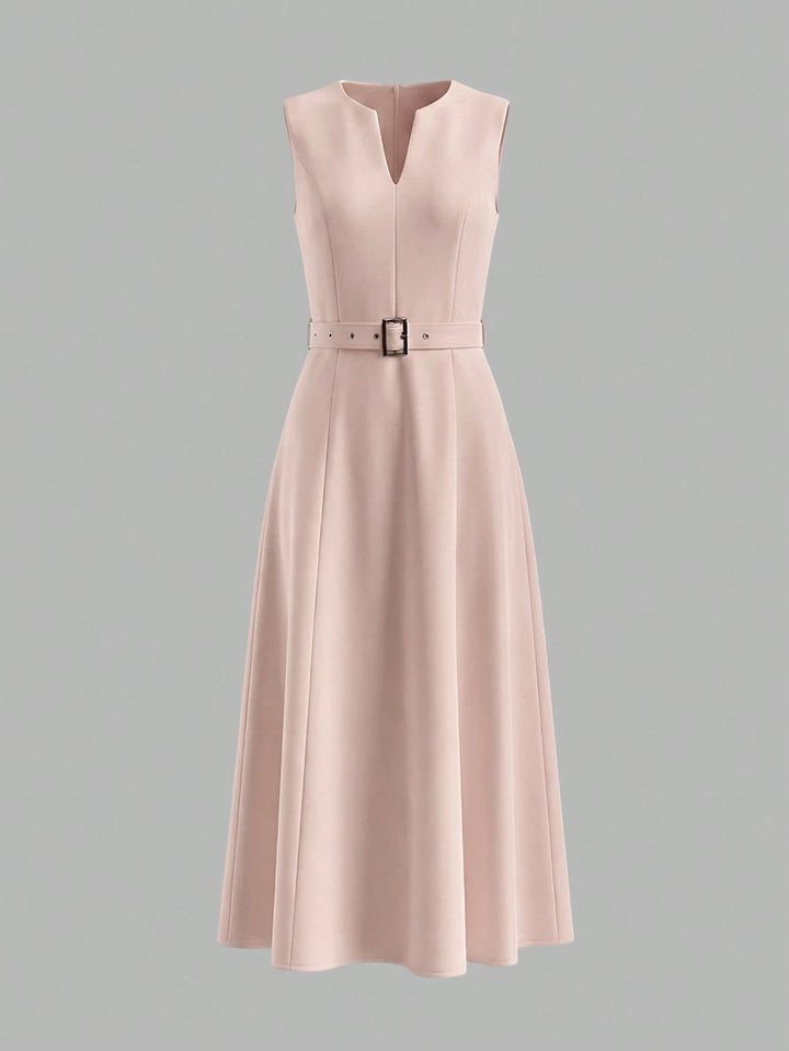 Rochie midi SHEIN, roz