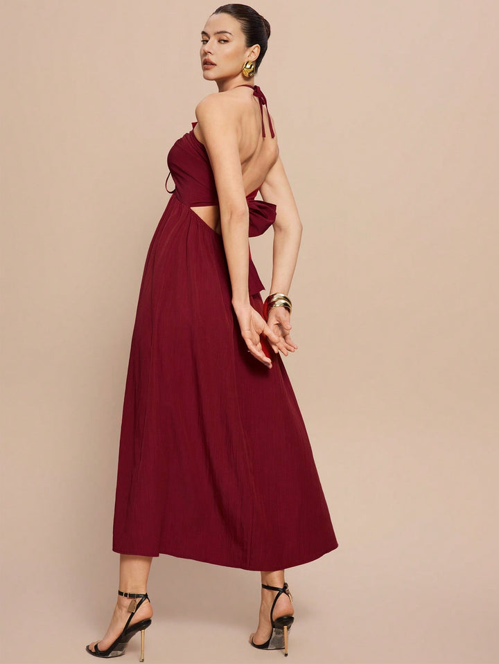 Rochie maxi SHEIN, roșu