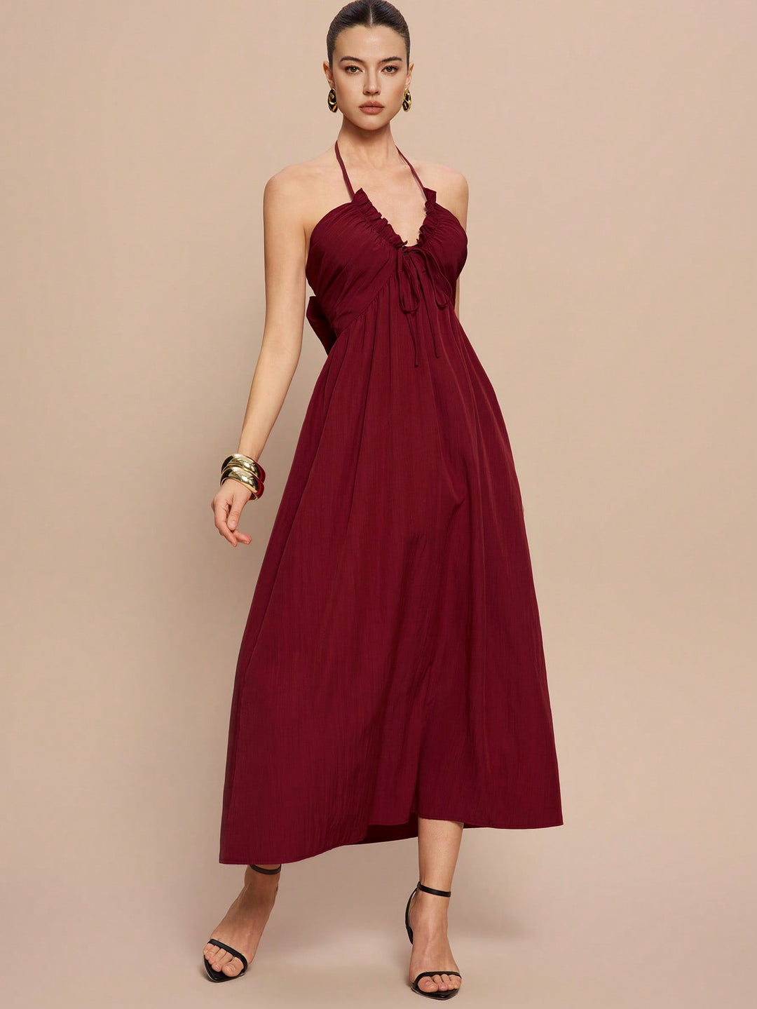 Rochie maxi SHEIN, roșu