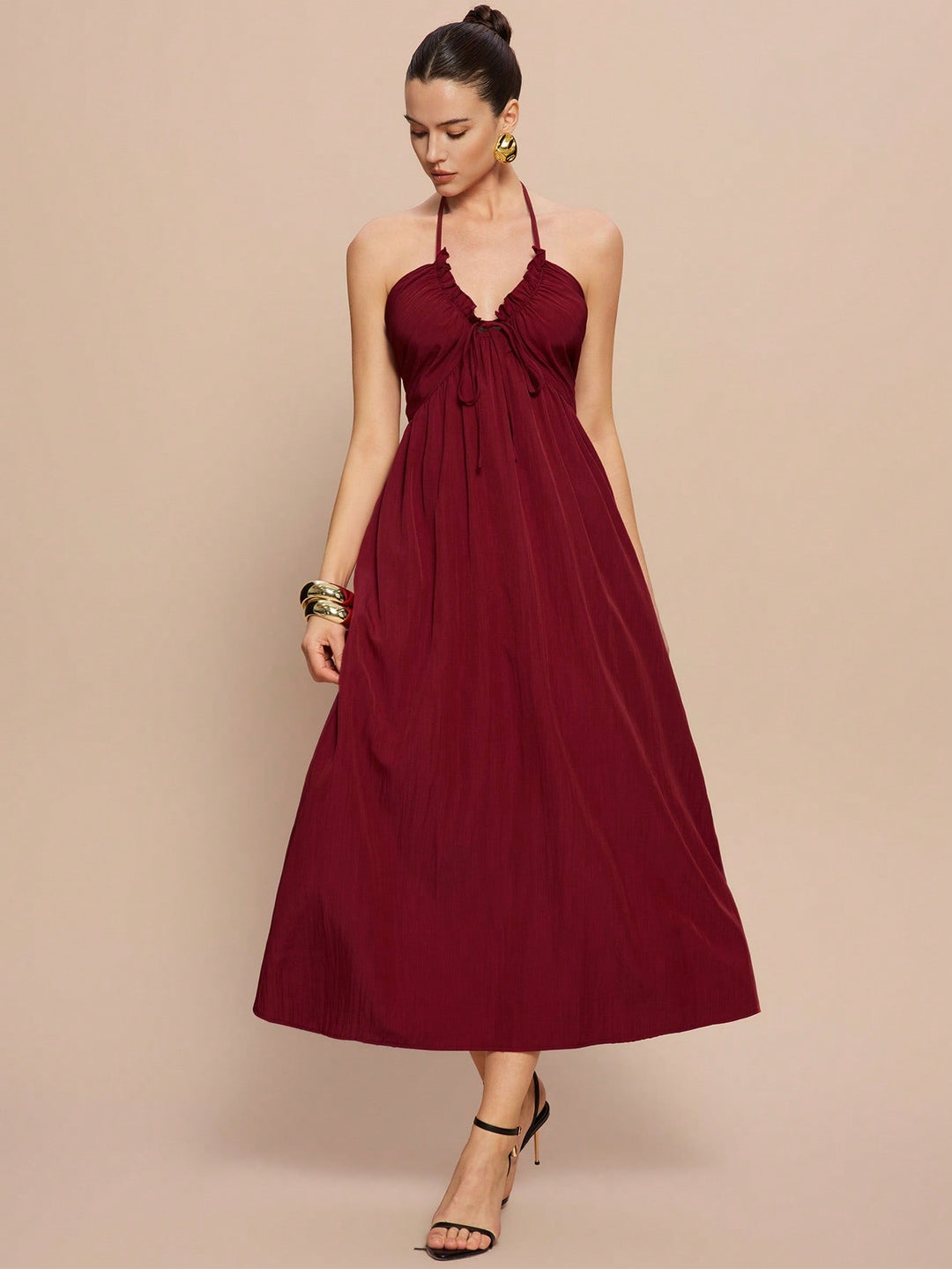 Rochie maxi SHEIN, roșu