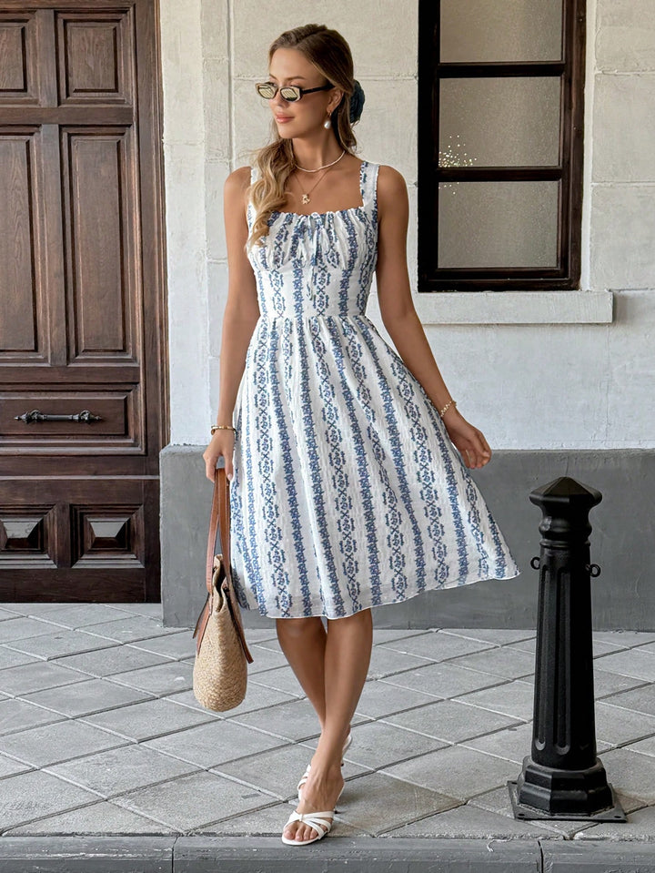 Rochie midi SHEIN, albastru