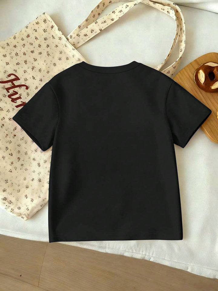 SHEIN fekete póló