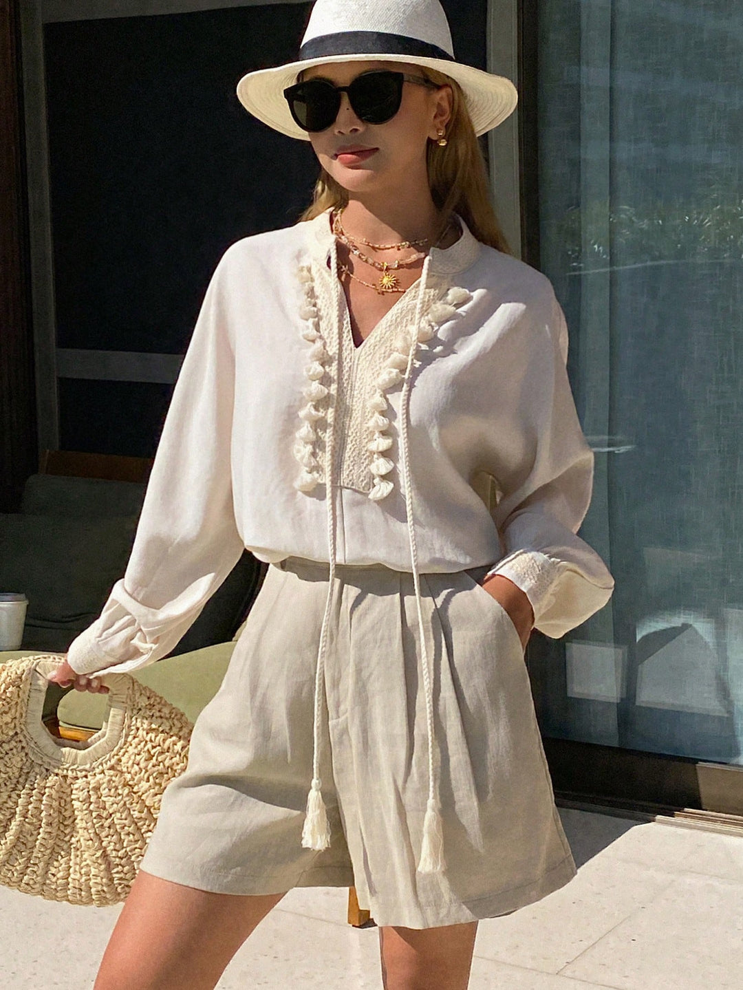 Bluza SHEIN, bej