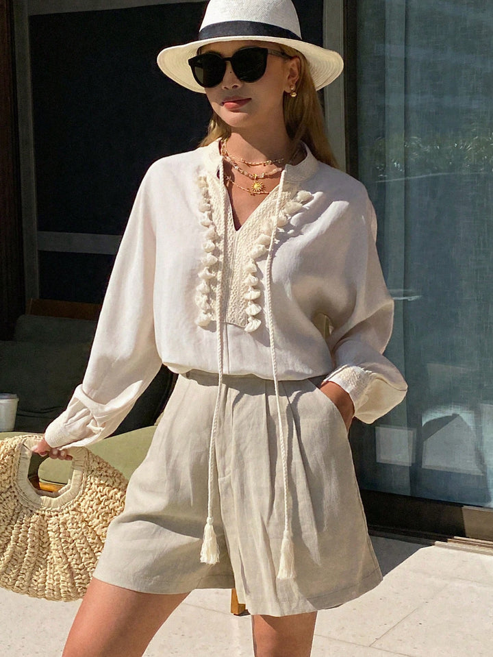 Bluza SHEIN, bej