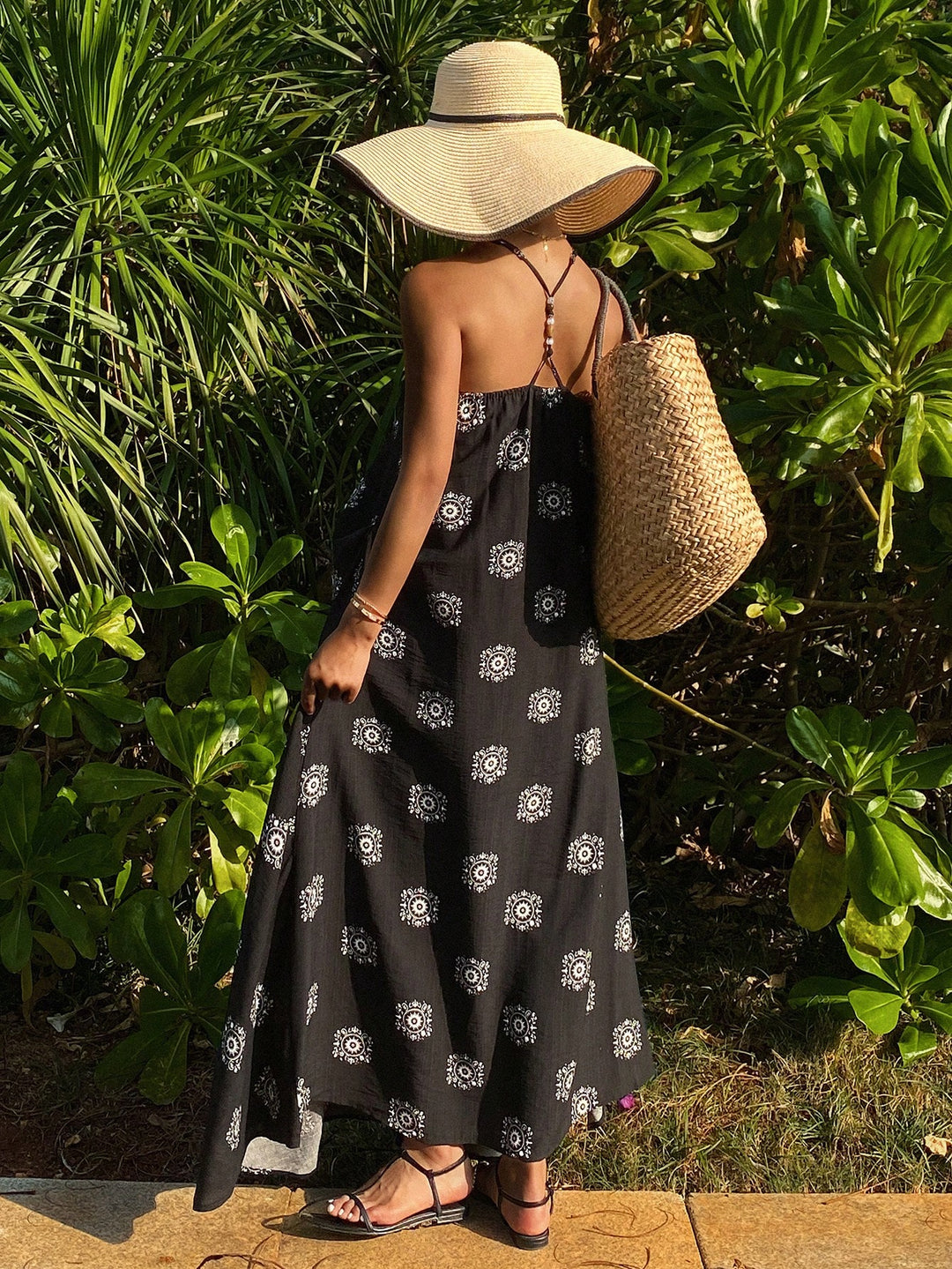 Rochie maxi SHEIN, negru