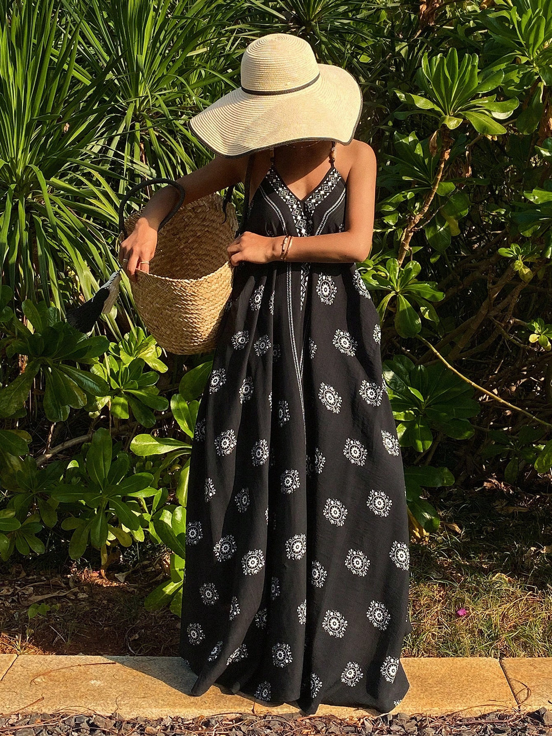 Rochie maxi SHEIN, negru