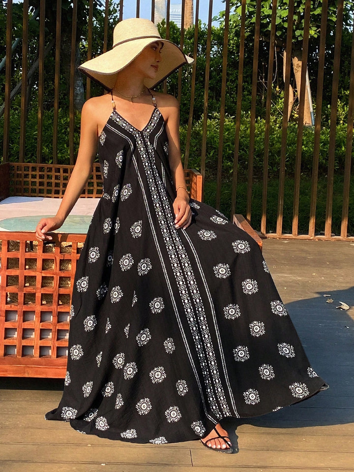 Rochie maxi SHEIN, negru