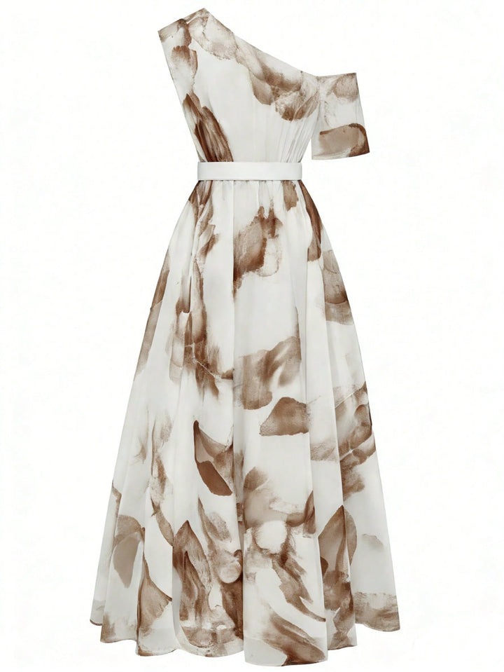 Rochie maxi SHEIN, maro