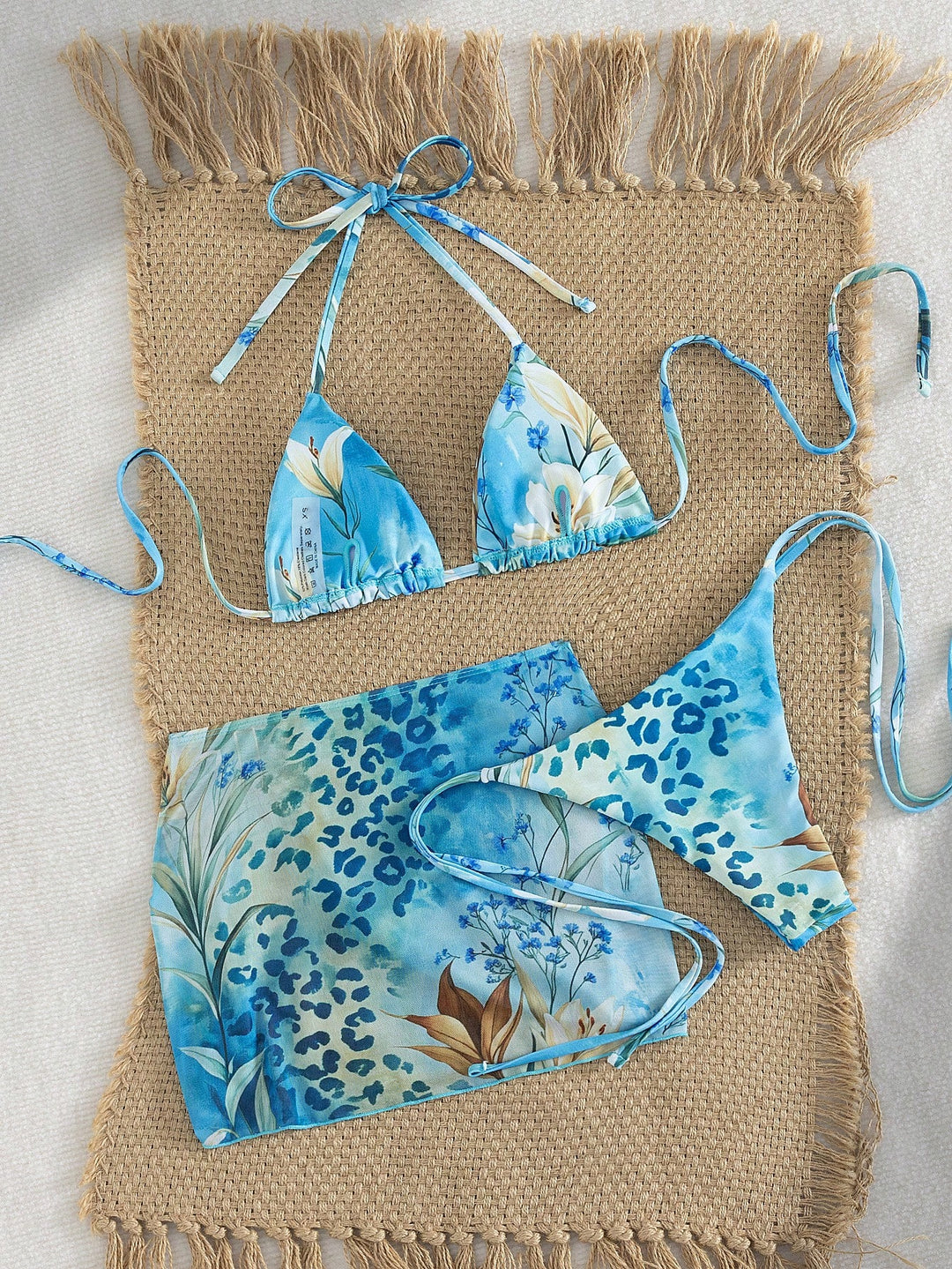 Set bikini SHEIN, mix culori