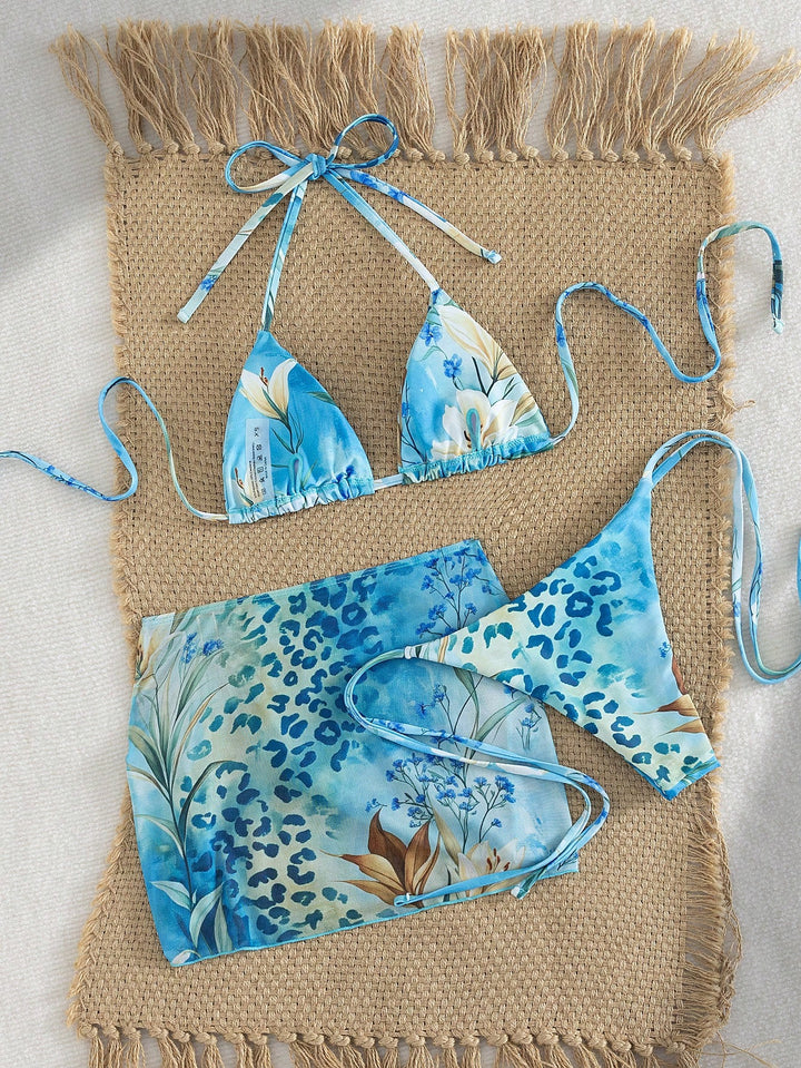 Set bikini SHEIN, mix culori
