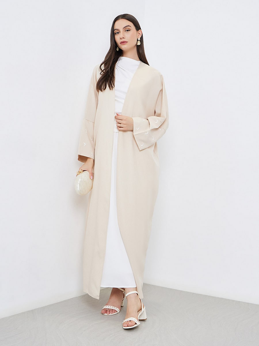 Set caftan și jalabiya SHEIN, portocaliu
