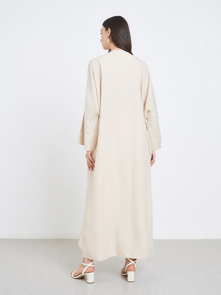 Set caftan și jalabiya SHEIN, portocaliu