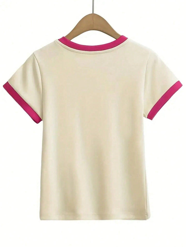Tricou SHEIN, portocaliu