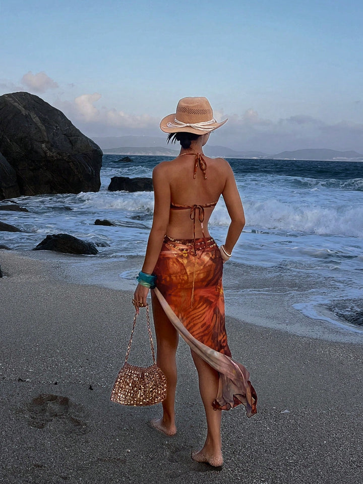 SHEIN strand szoknya, színkeverék