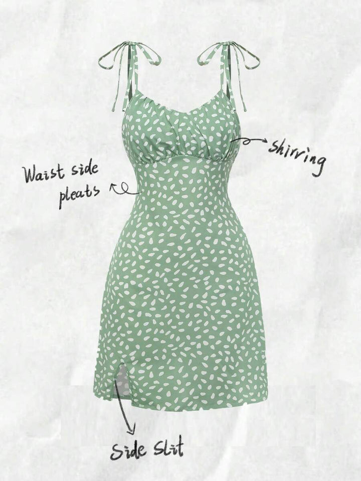 Rochie mini SHEIN, verde