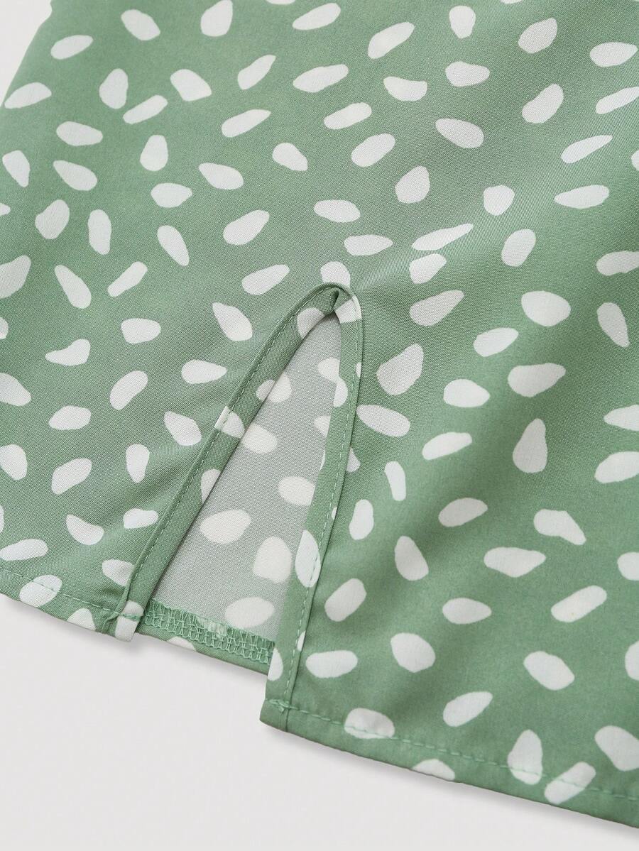 Rochie mini SHEIN, verde