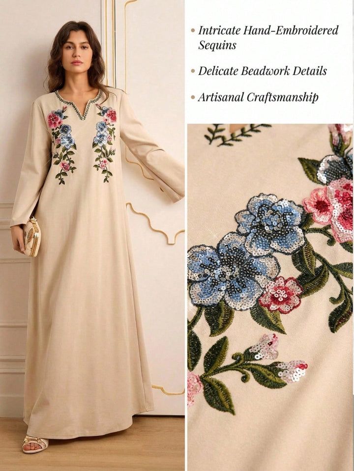 Rochie maxi SHEIN, kaki