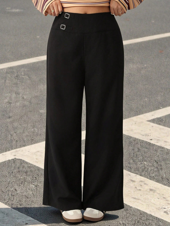 Pantaloni SHEIN, negru