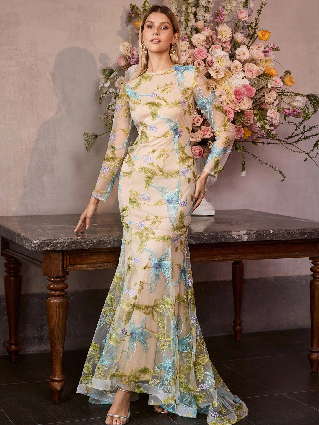 Rochie SHEIN, mix culori
