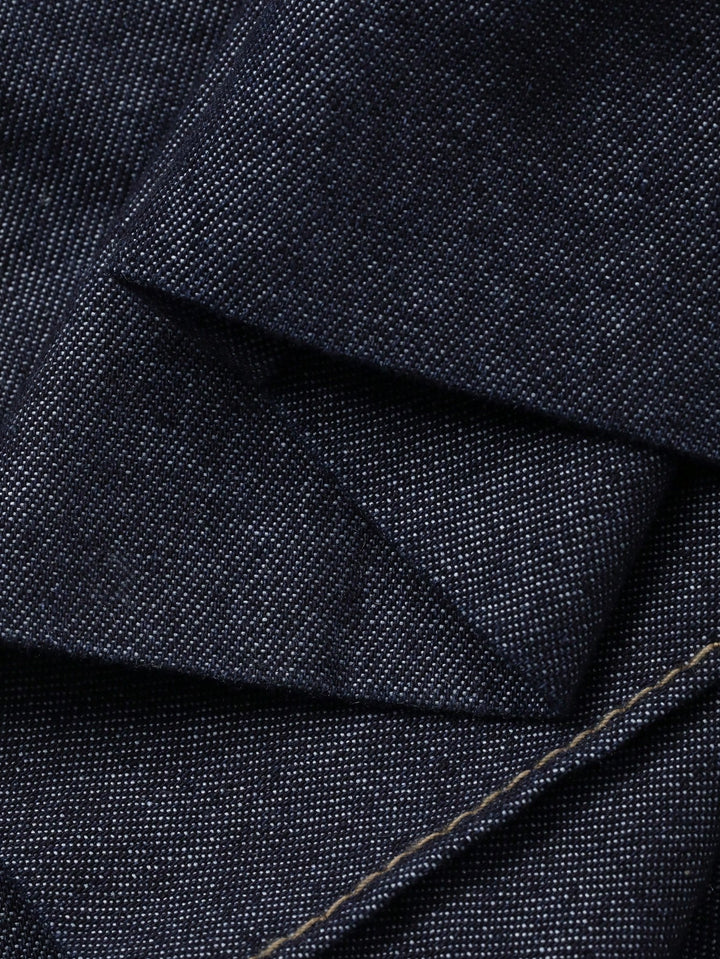 Compleu din denim SHEIN, albastru