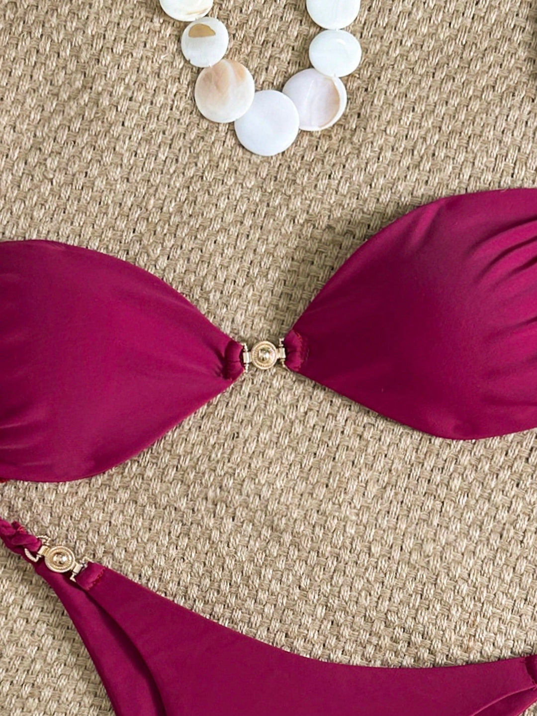 Set bikini SHEIN, vișiniu
