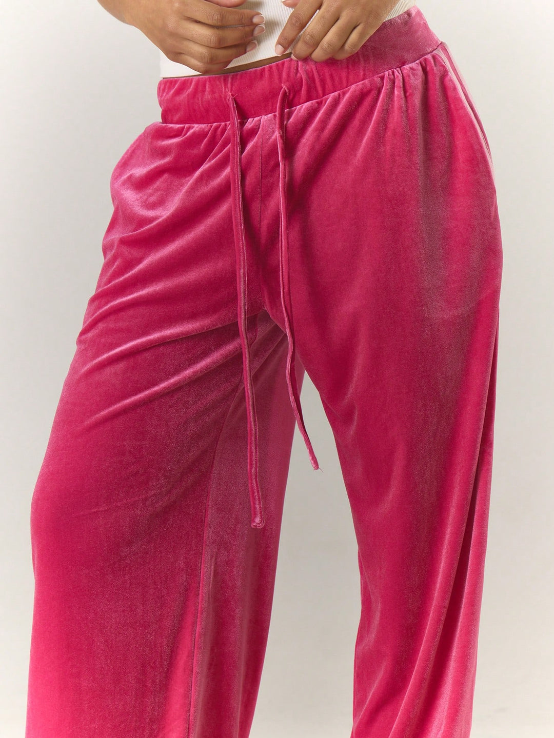 Pantaloni SHEIN, roz