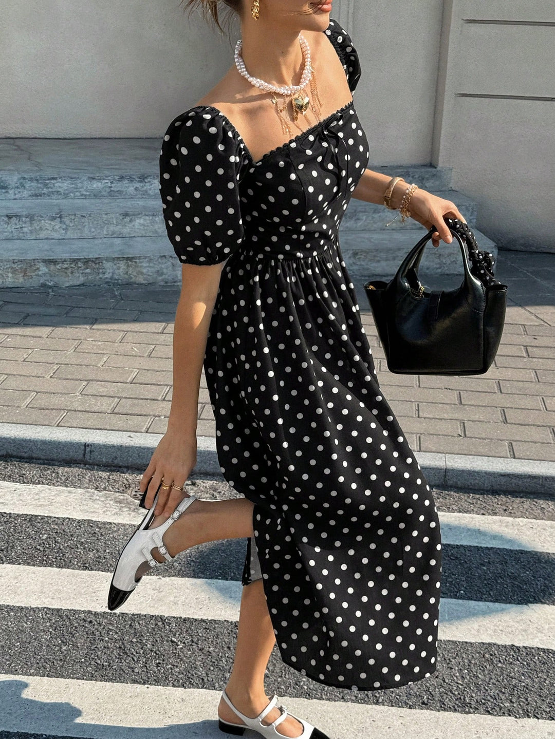 Rochie maxi SHEIN, negru