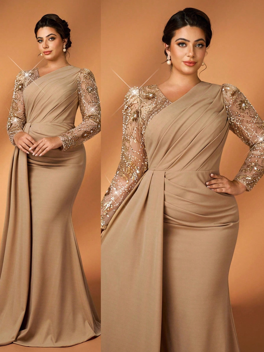 Rochie SHEIN, auriu