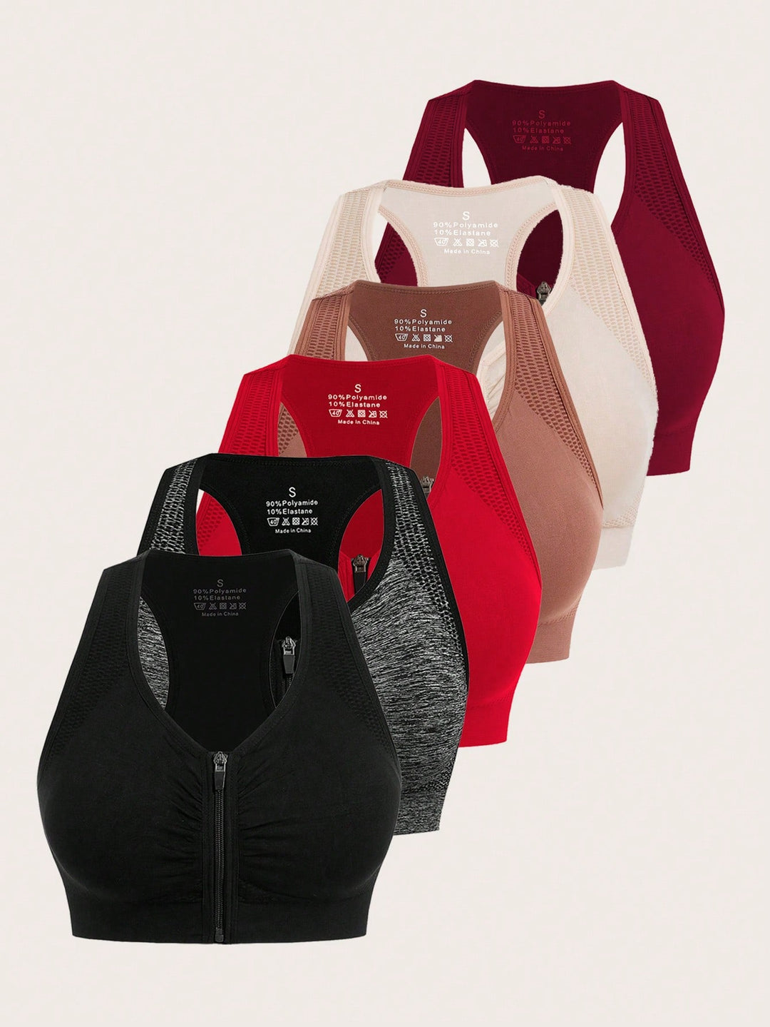 Bustieră sport SHEIN, mix culori