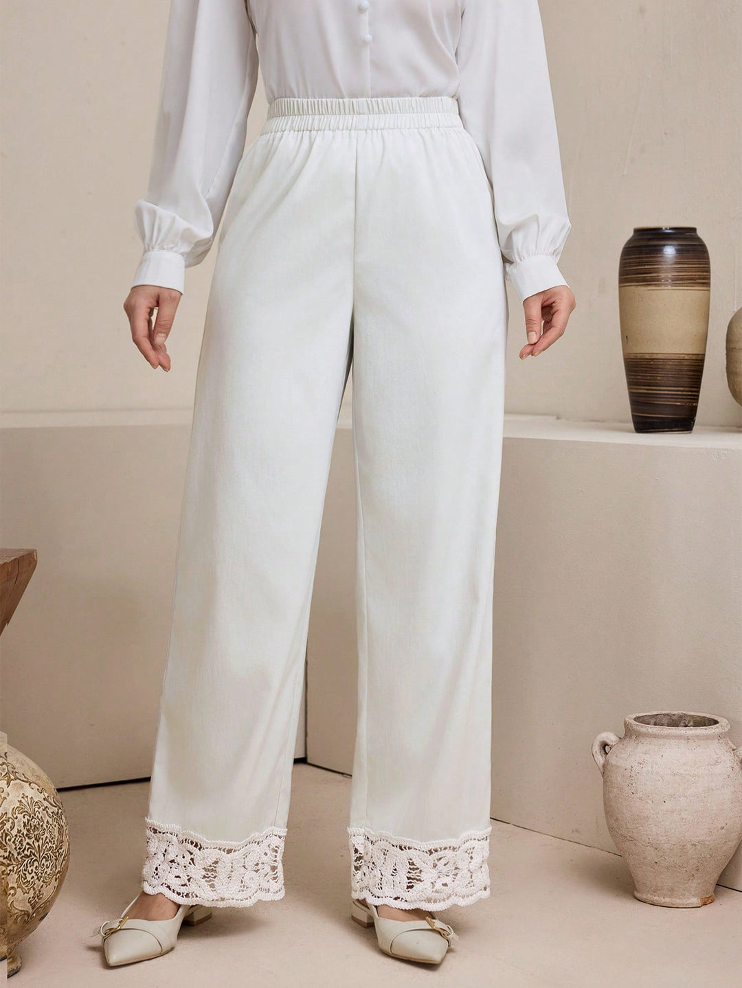 Pantaloni SHEIN, gri