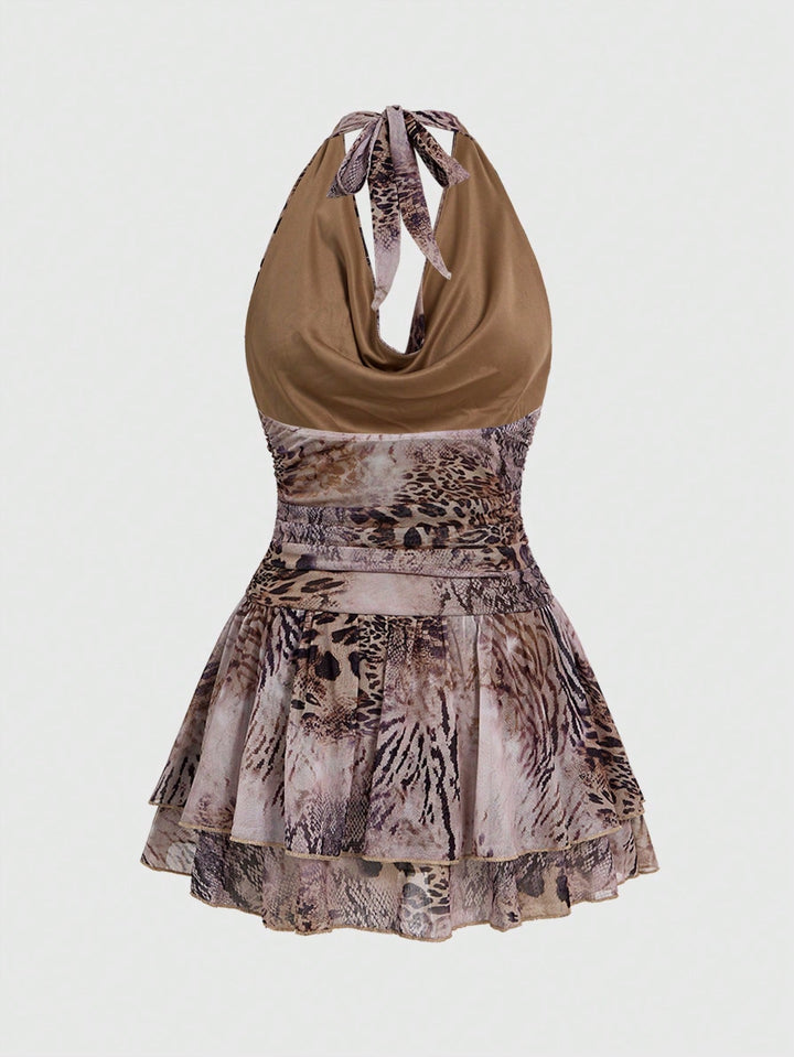 Rochie scurtă SHEIN, mix culori