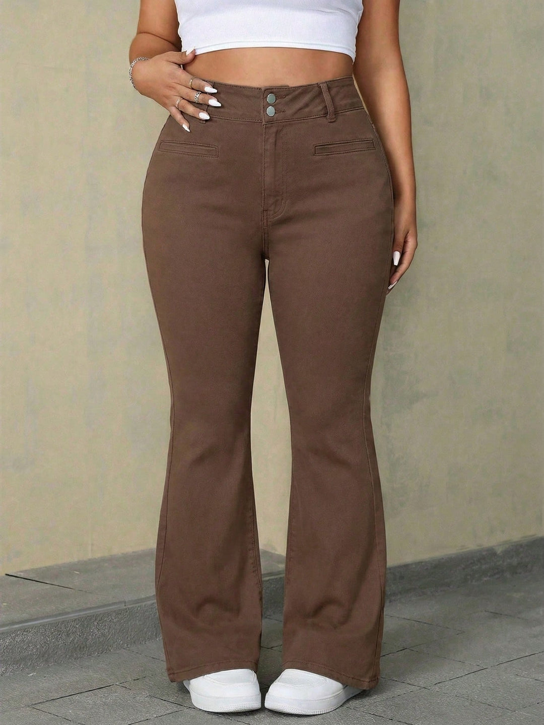 Jeans SHEIN, maro