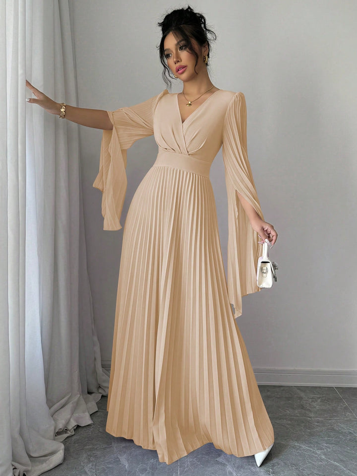 Rochie maxi SHEIN, kaki