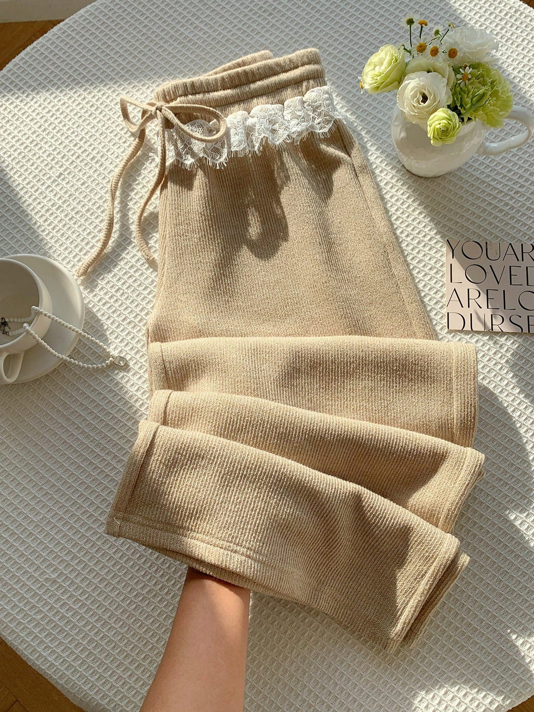 Pantaloni SHEIN, kaki
