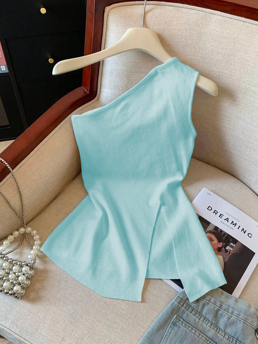 Top SHEIN, albastru